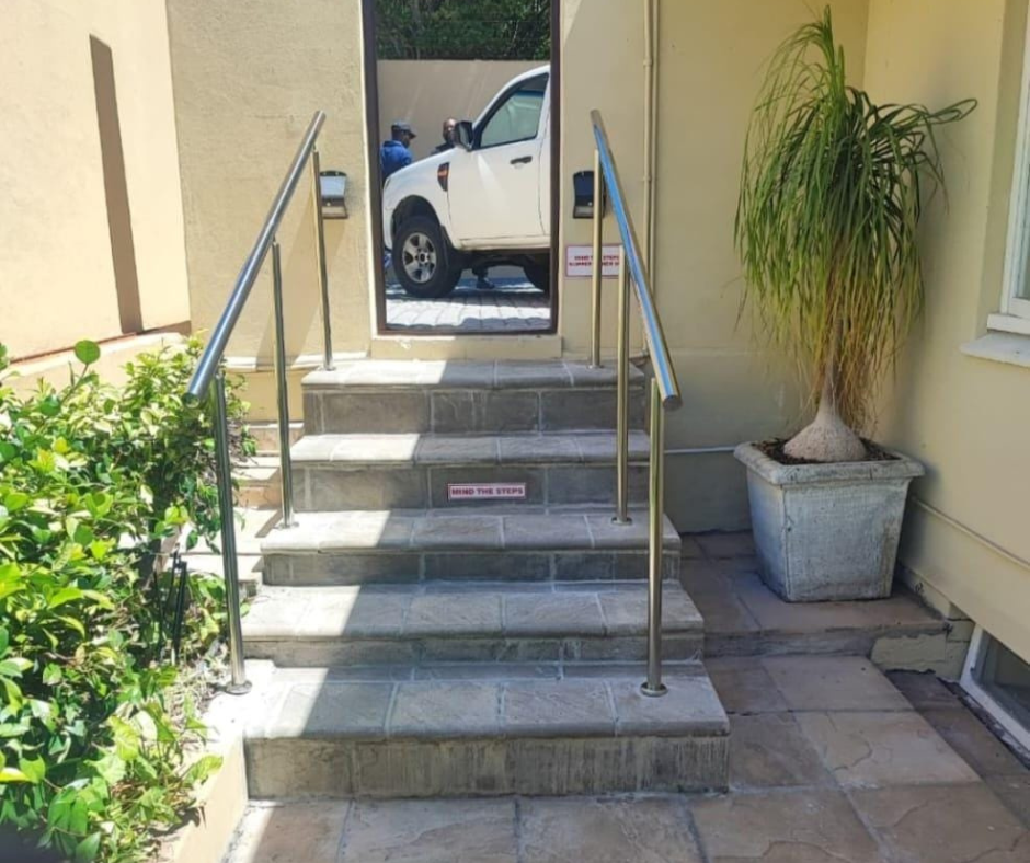 Walkway Handrail Stainless Steel Wall-mounted stainless steel handrails